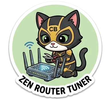 Zen Router Tuner sticker